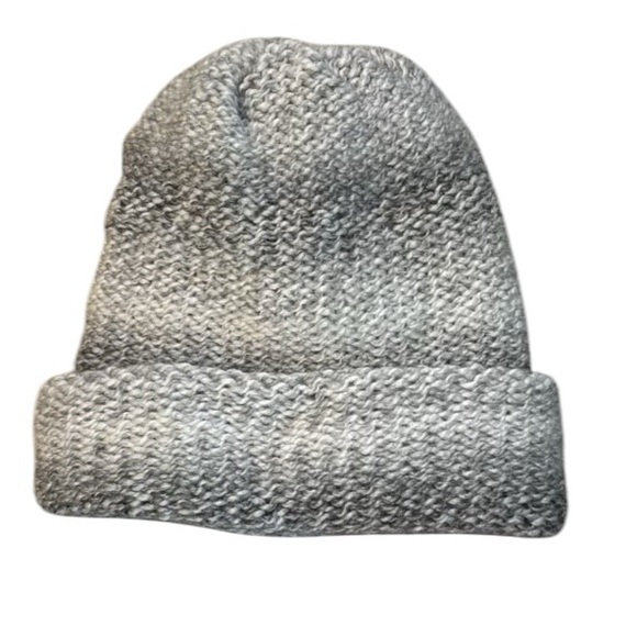 SadBlister Sisters adult knit winter hat grey and white - Picture 2 of 4